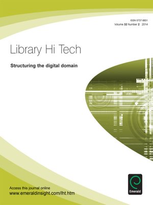 cover image of Library Hi Tech, Volume 32, Issue 2